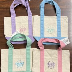 Trader Joe's Mini Tote Bags.