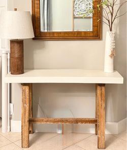Down East Concrete entry/console table