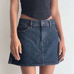 NWT Motel Denim skirt