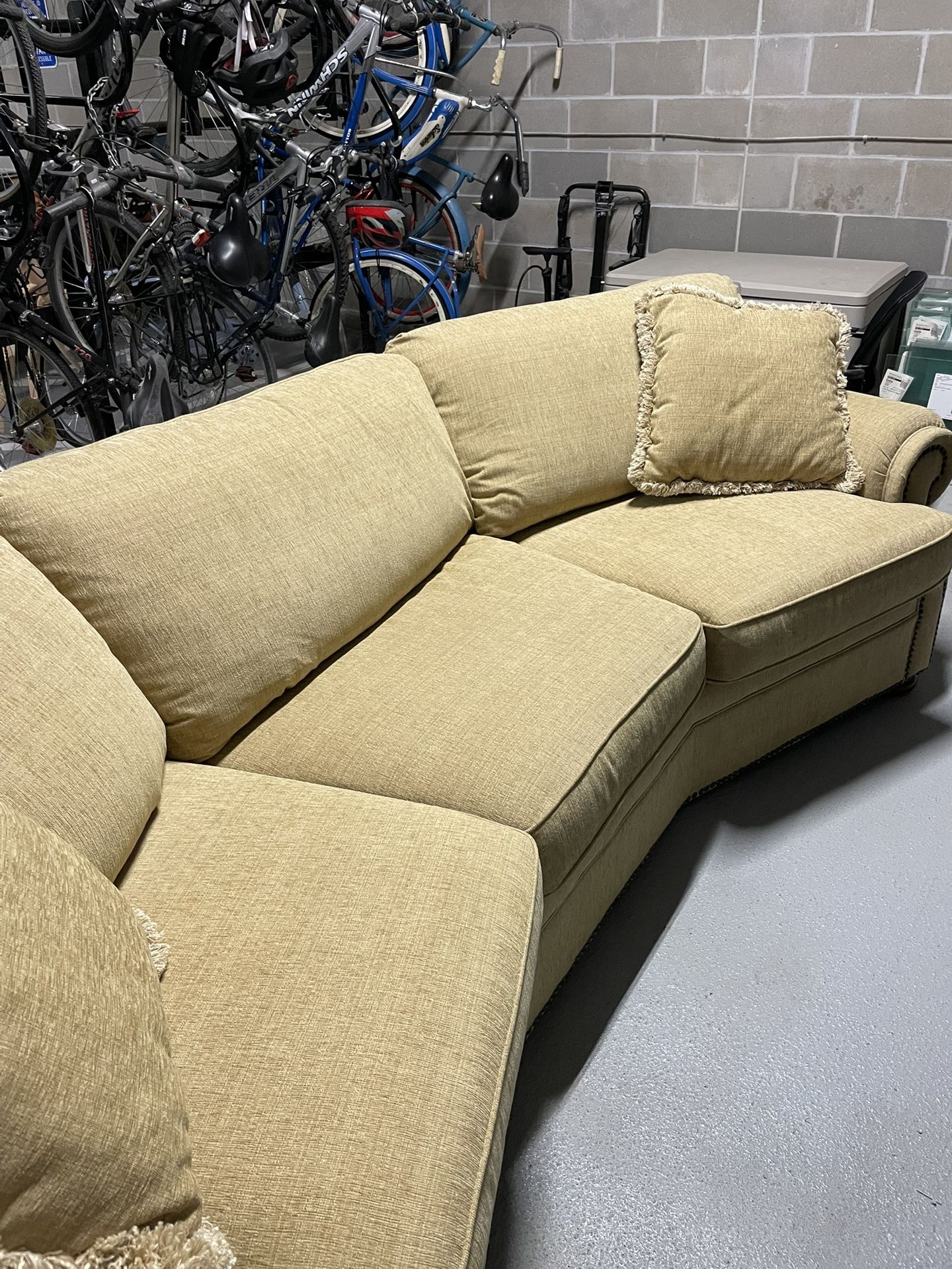 Tan Sofa