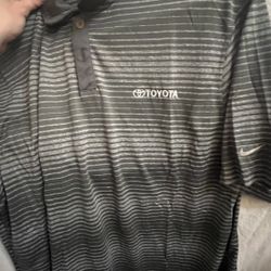 Toyota Grey Polo Shirt