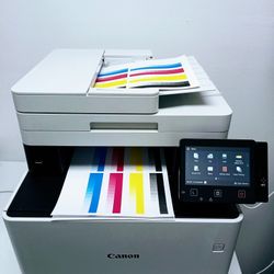 Laser Printer CANON COLOR ImageCLASS MF733cdw || Prints Automatically Double-Sided || WIRELESS || Touch Screen || Printing Speed Up To 28ppm || 