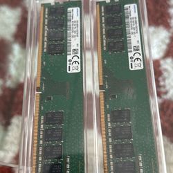 Samsung DDR4 ram 2400 MHz 2 8 gigabyte sticks