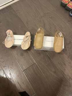 Weissman  Genuine Leather Ballet And Jazz Girl’s Shoes 