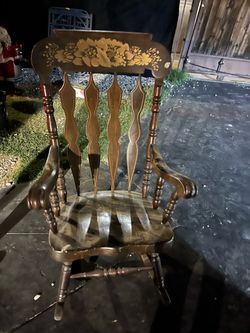 vintage rocking chair