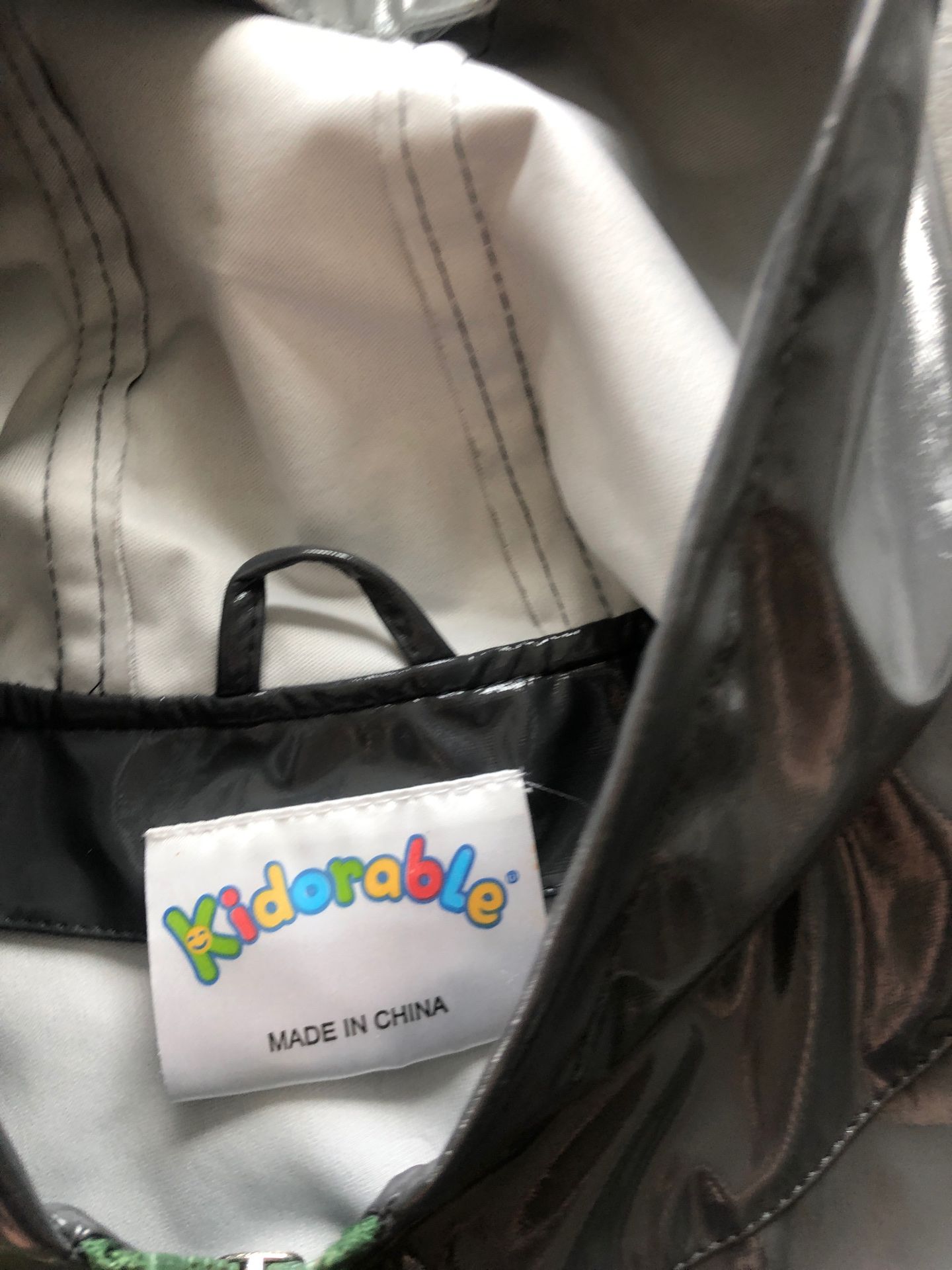 Rain jacket coat knight and dragon 5/6 T