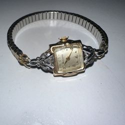10k Rolled Gold Plate Bulova Antique Watch (Rare) 