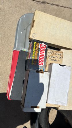 Miscellaneous collectible, baseball cards, football cards, etc.