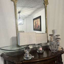 Mirror Lamps Candle Holder