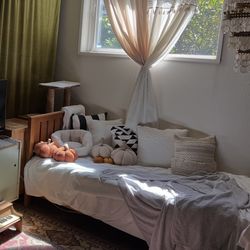 Free twin bed frame and mattress