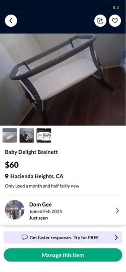 Baby delight bassinet