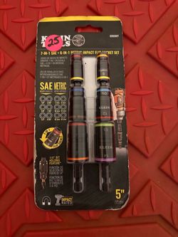 Klein tools flip socket sets