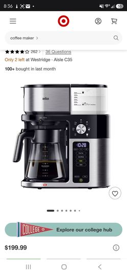Coffee maker ice /hot