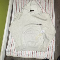 ESSENTIALS hoodies (Light oat)
