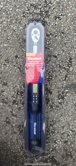 3/8" DR. 51-130 Duralast ELECTRONIC TORGUE WRENCH 20-100 FT. LBS