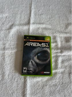Original Xbox Area 51 game