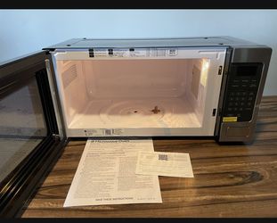 GE Profile 1.1 Cu. Ft. Stainless Steel Countertop Microwave Oven