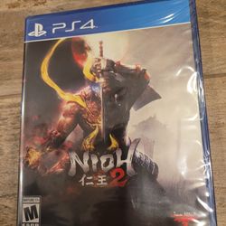 Nioh 2 For PS4 (New Unopened)