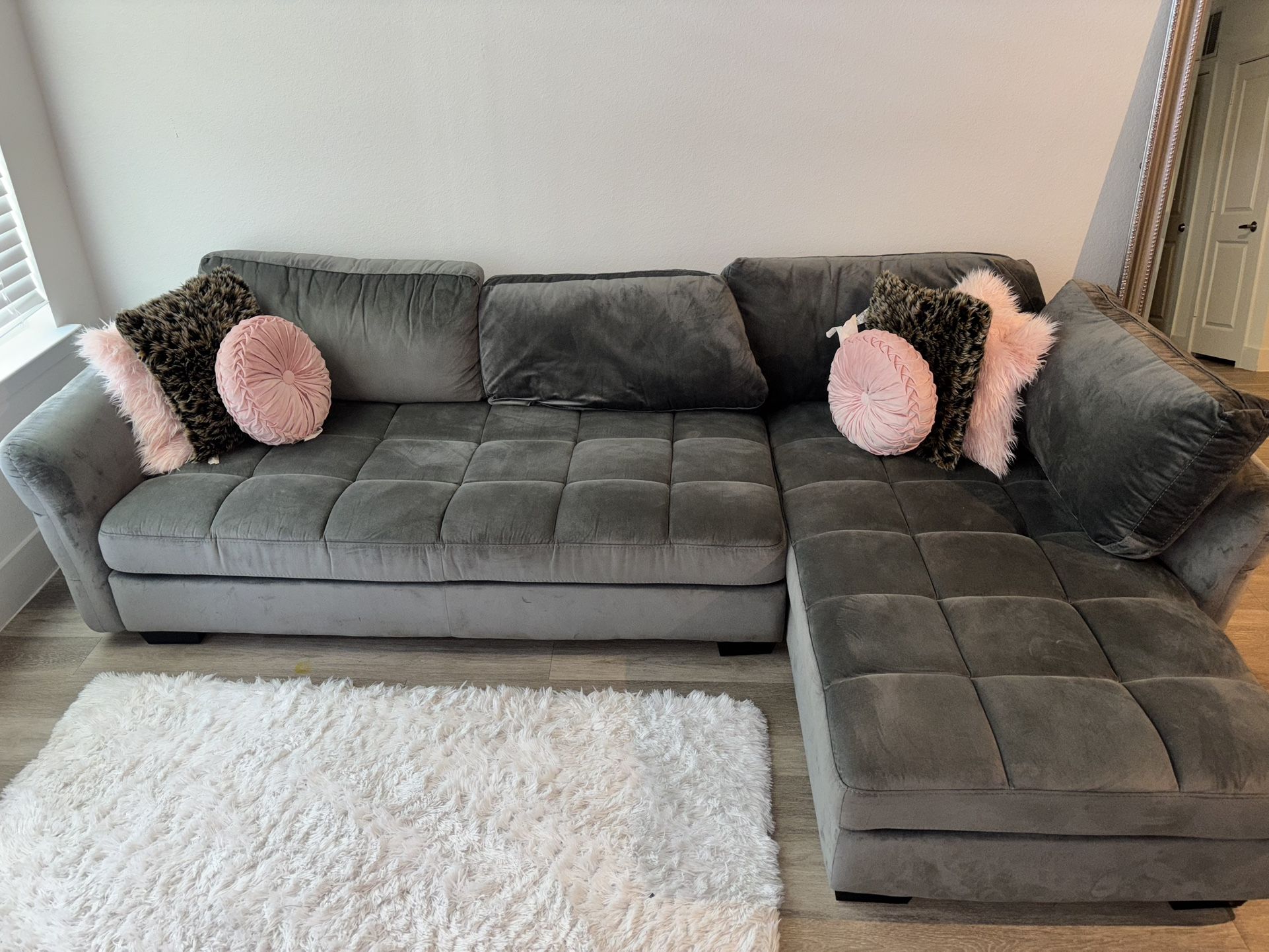 Grey Sectional Sofa