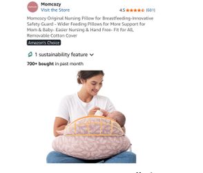 Mom cosy nursing support pillow