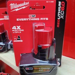 Milwaukee M12 6.0 Battery New Tomorrow  Only From 10am To 7pm 