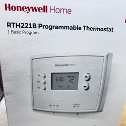 Honeywell Home 1-Week Programmable Thermostat for Heat and Cool, White