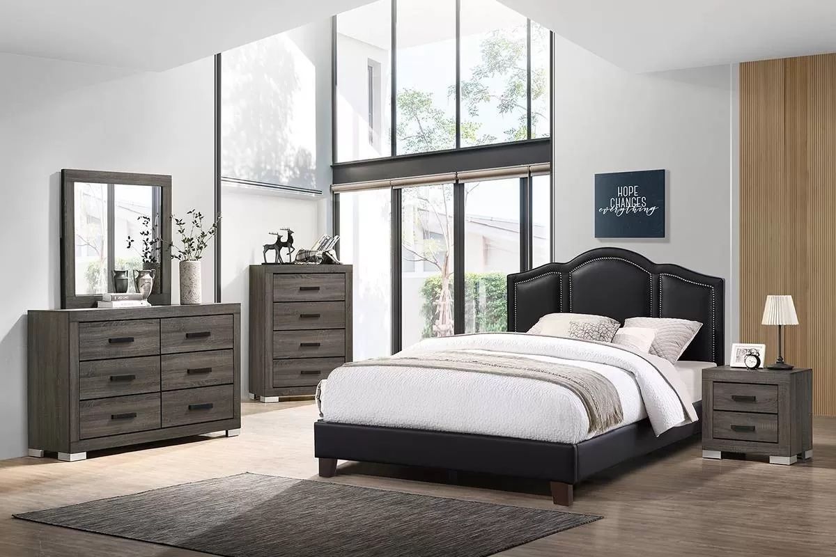 QUEEN BED & MATTRESS