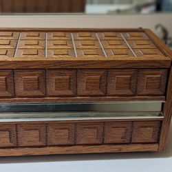 Vintage Wood Phone Box 