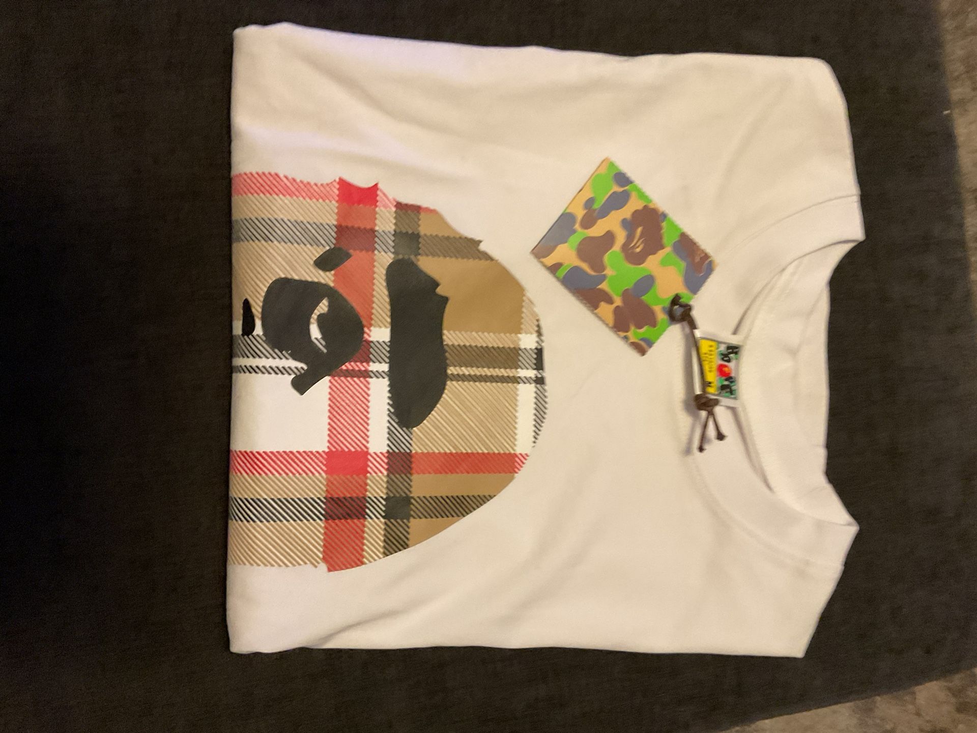 Bape X Burberry Collab Size M