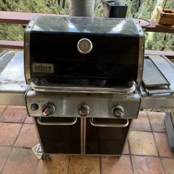 Gas Grill And Side Grill