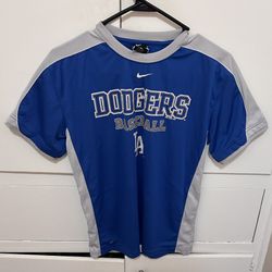 LA Dodgers BOYS Size Medium 10-12 Shirt