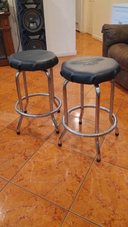 harley davidson swivel bar stools