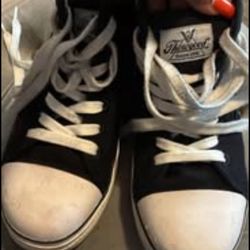 Brahma Steel Toe Ladies Women Boots 9 1/2 9.5 & Thorogood Steel Toe Hightop Sneakers Men 8/Women 10