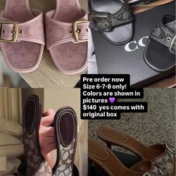 Coach Margot kitten heels