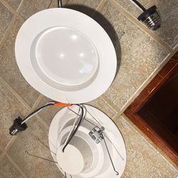 6” White  Can Lights