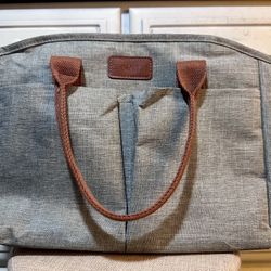 Insulated Lunch Bag with Front & Back Pockets 