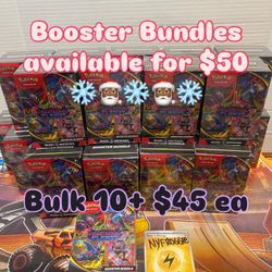 Pokemon TCG ME02 Phantasmal Flames Booster Bundle