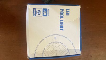 Led pool light 💡