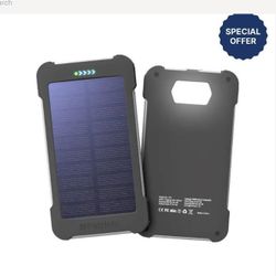 4Patriots Solar USB Charger 8,000mAh Portable Power Cell for Camping & Travel