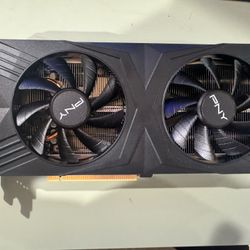 PNY NVIDIA GeForce RTX 4070 SUPER Graphic Card - 12 GB VCG4070S12DFXPB1-Open box