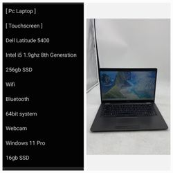 [ Pc Laptop ]

[ Touchscreen ]

Dell Latitude 5400

Intel i5 1.9ghz 8th Generation
[ Clean Reset Charger Included ]