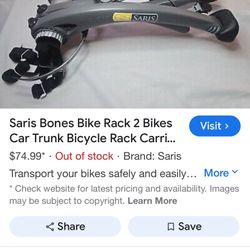 Saris Bones Bike Rack - 2 Bikes