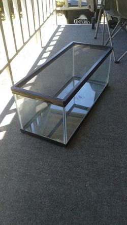 Glass tank
