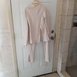 New With Tags women's 2 Piece Beige Set