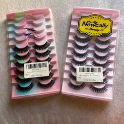 false eyelashes