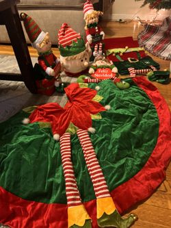 Elf Christmas Decor And Tree Decor