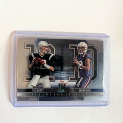 Tom Brady & Drake Maye Paramount Pairings #7