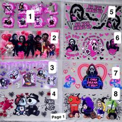 DTF 16oz Tumbler Wraps