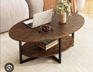 Oval Coffee Table 