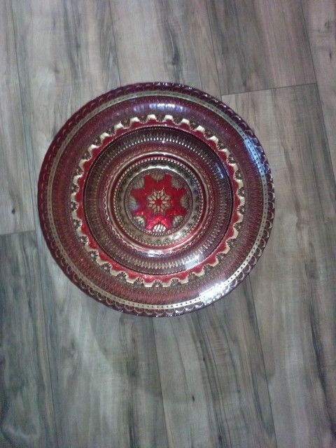 Dia Red Serving Bowl